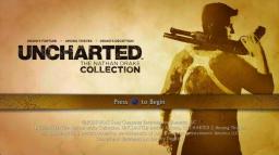 Uncharted: The Nathan Drake Collection Title Screen